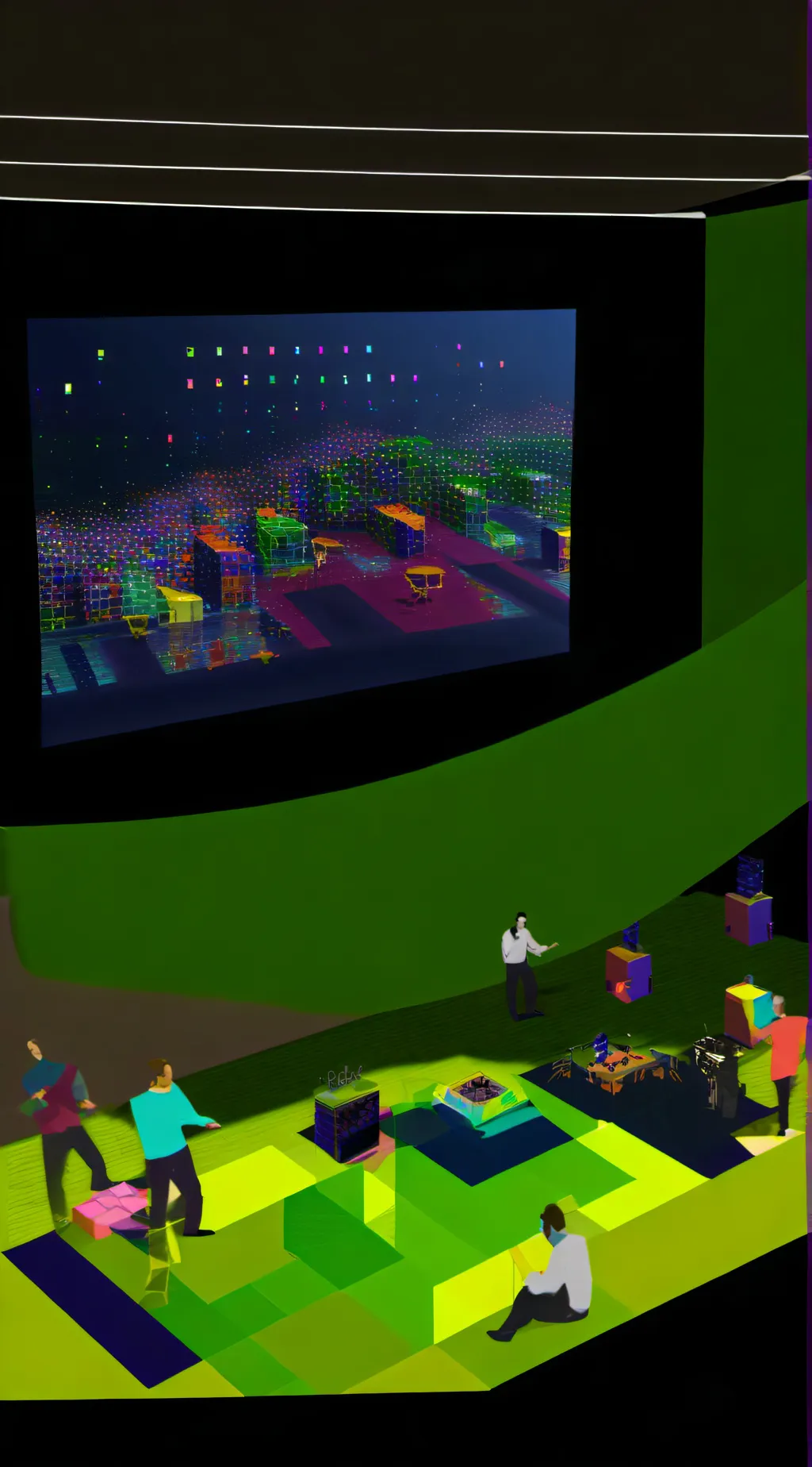 ai character: Partynoob background