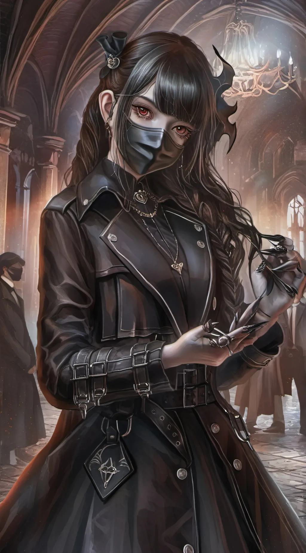 ai character: dr Scarlett  background