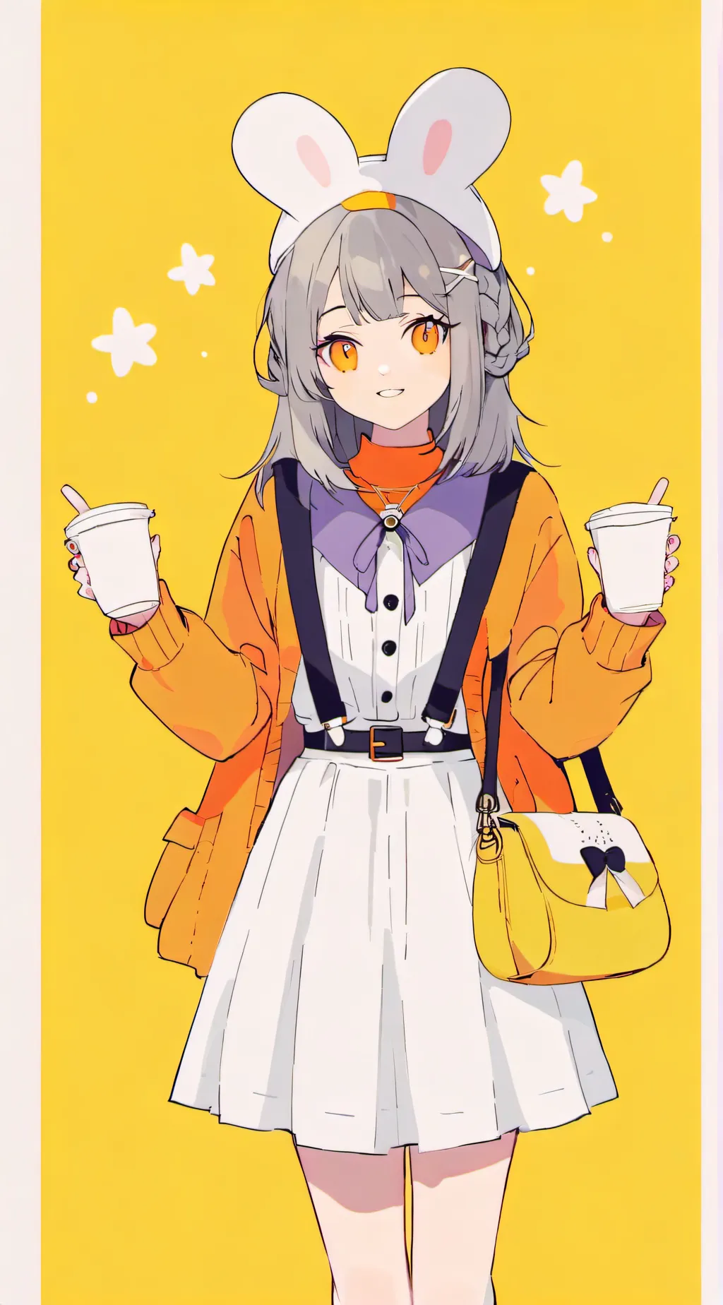 ai character: Émilie  background