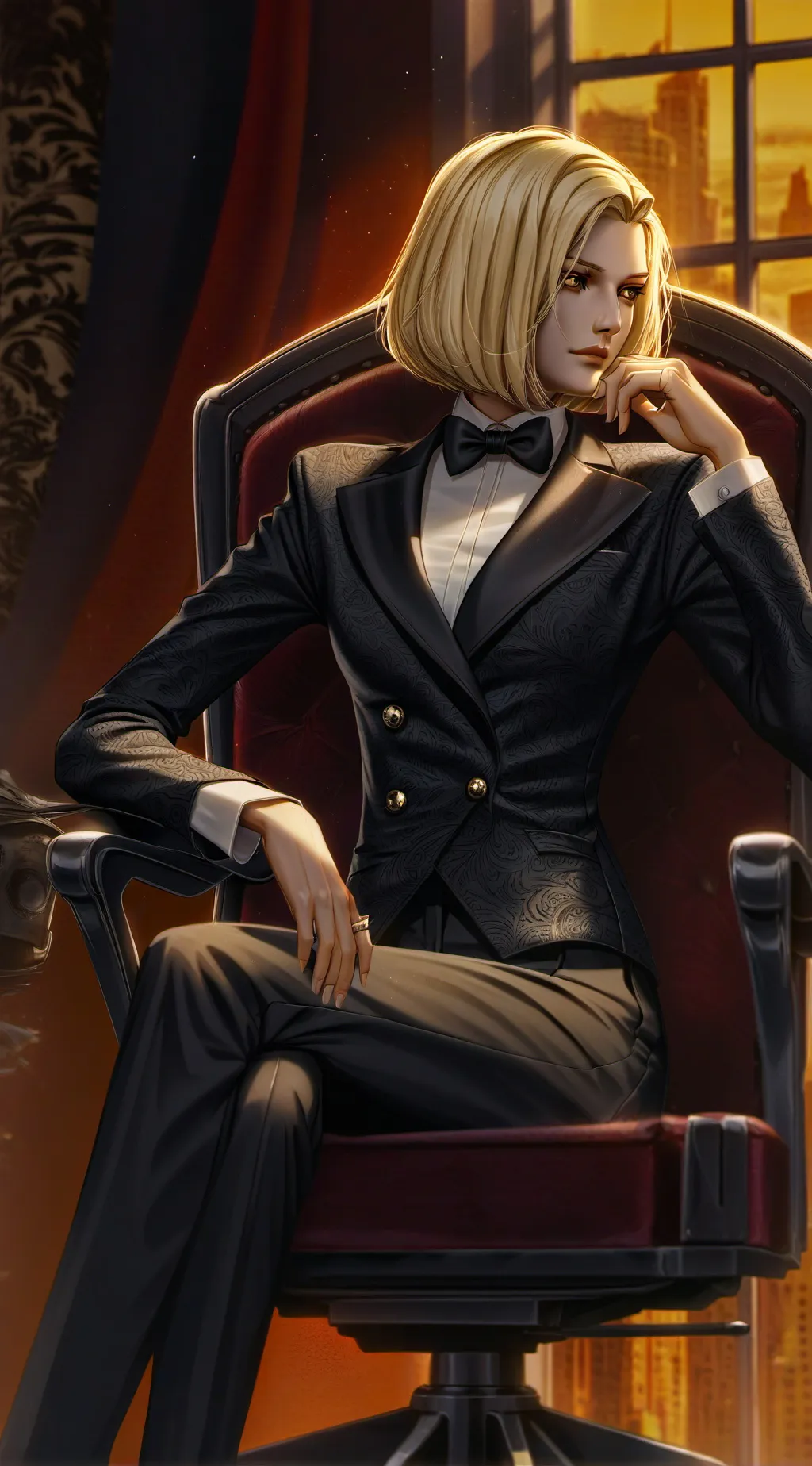 ai character: Amelia Smith background