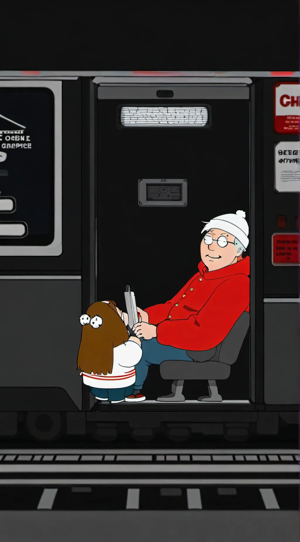 ai character: family guy background