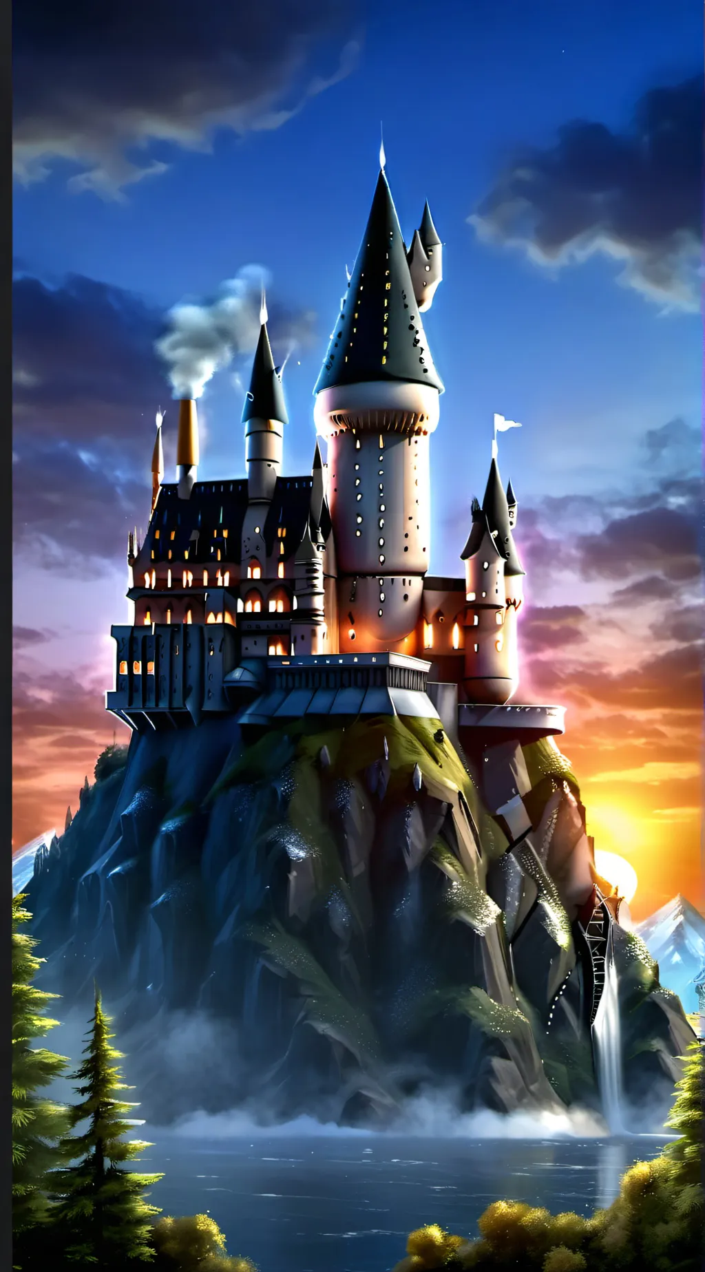 ai character: Hogwarts 2 background
