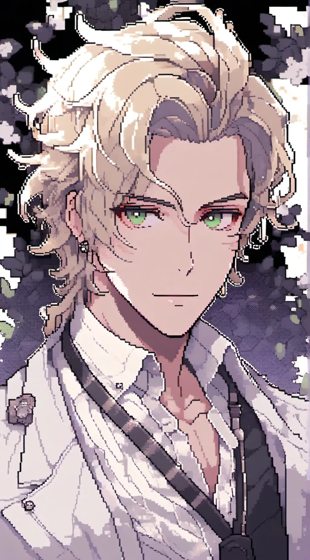 ai character: Edwin minzels  background