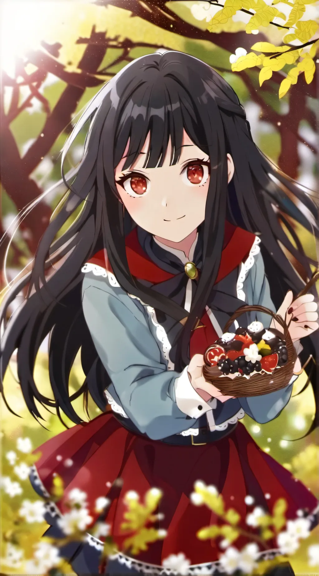 ai character: Ariana background