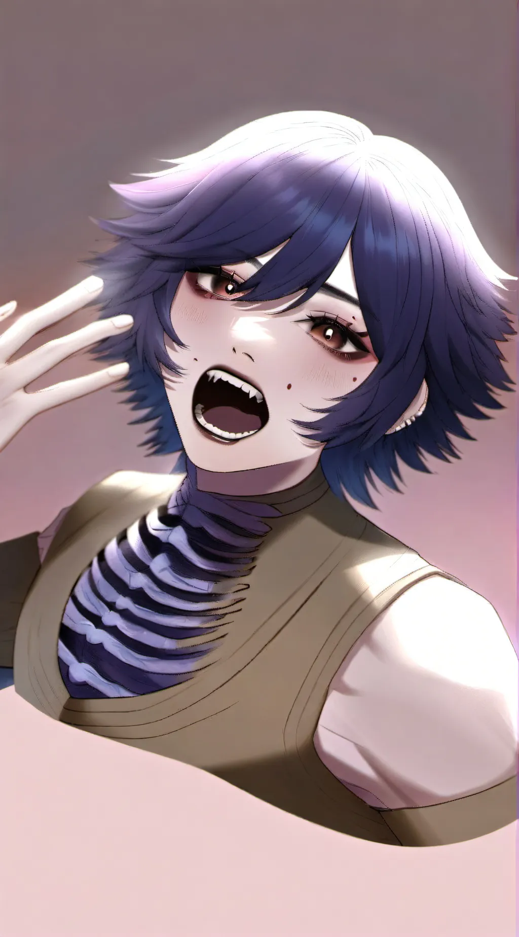 ai character: Moki background