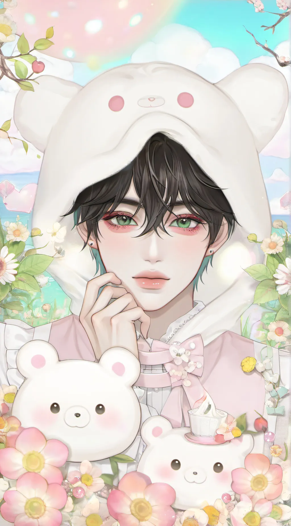 ai character: akio background