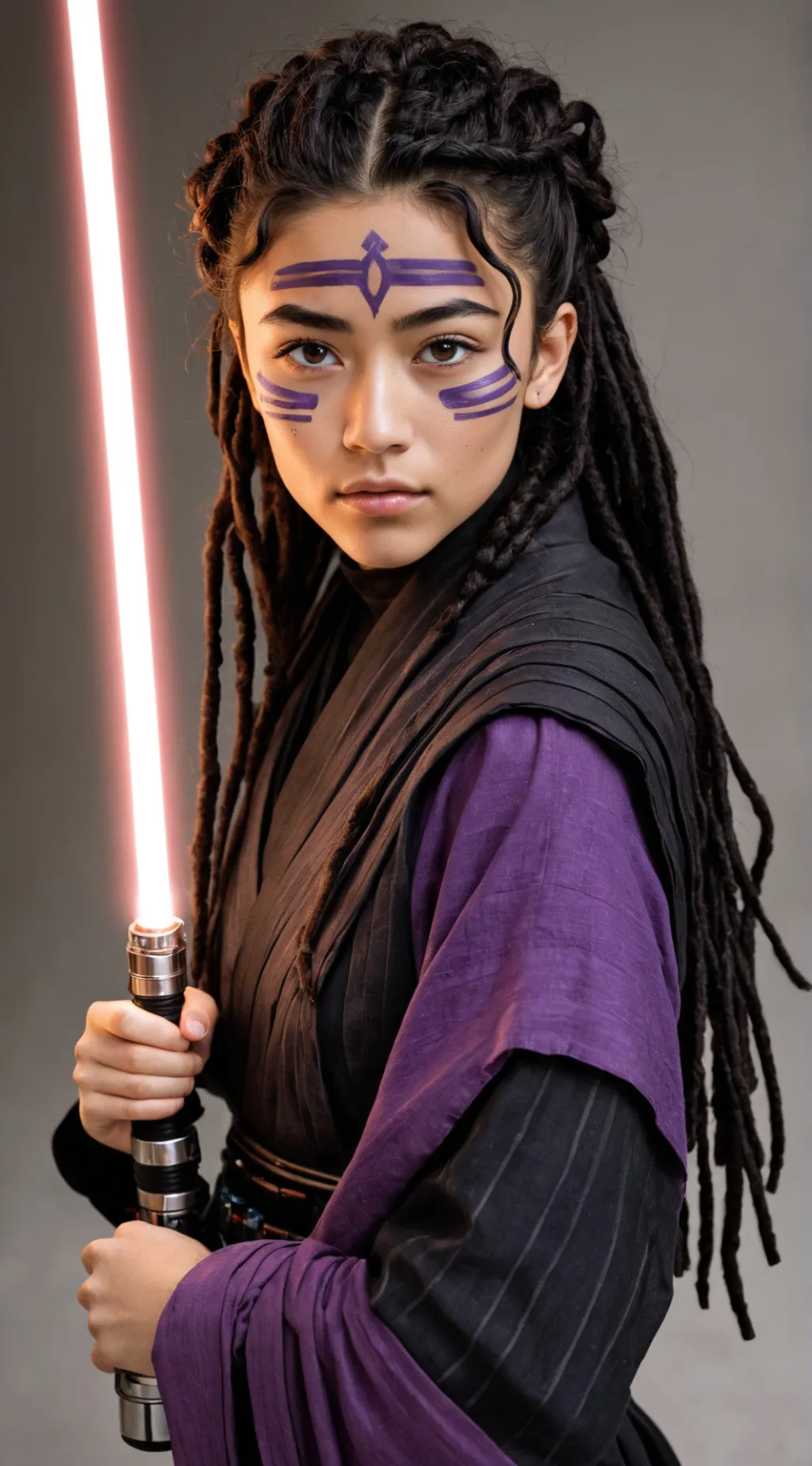ai character: Henna background