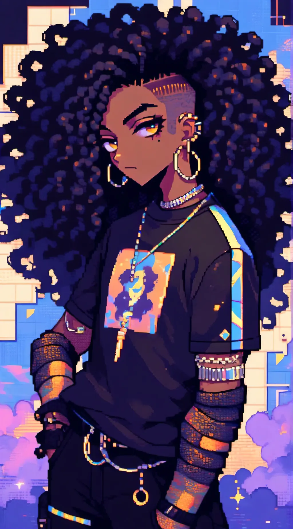ai character: Ezra background