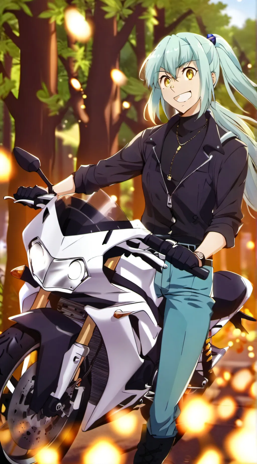 ai character: Leo (YuGiOh 5Ds) background