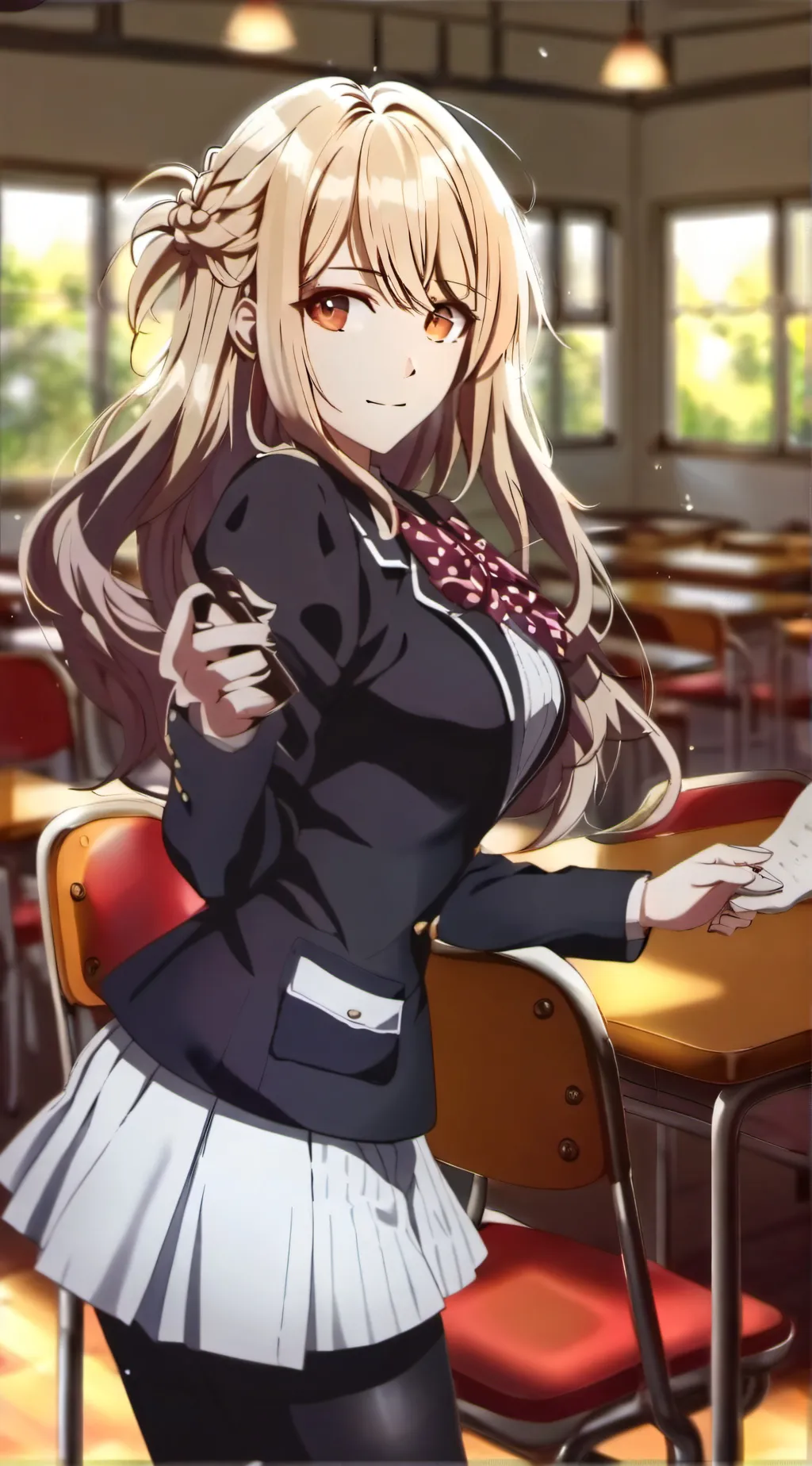 ai character: Megan  background