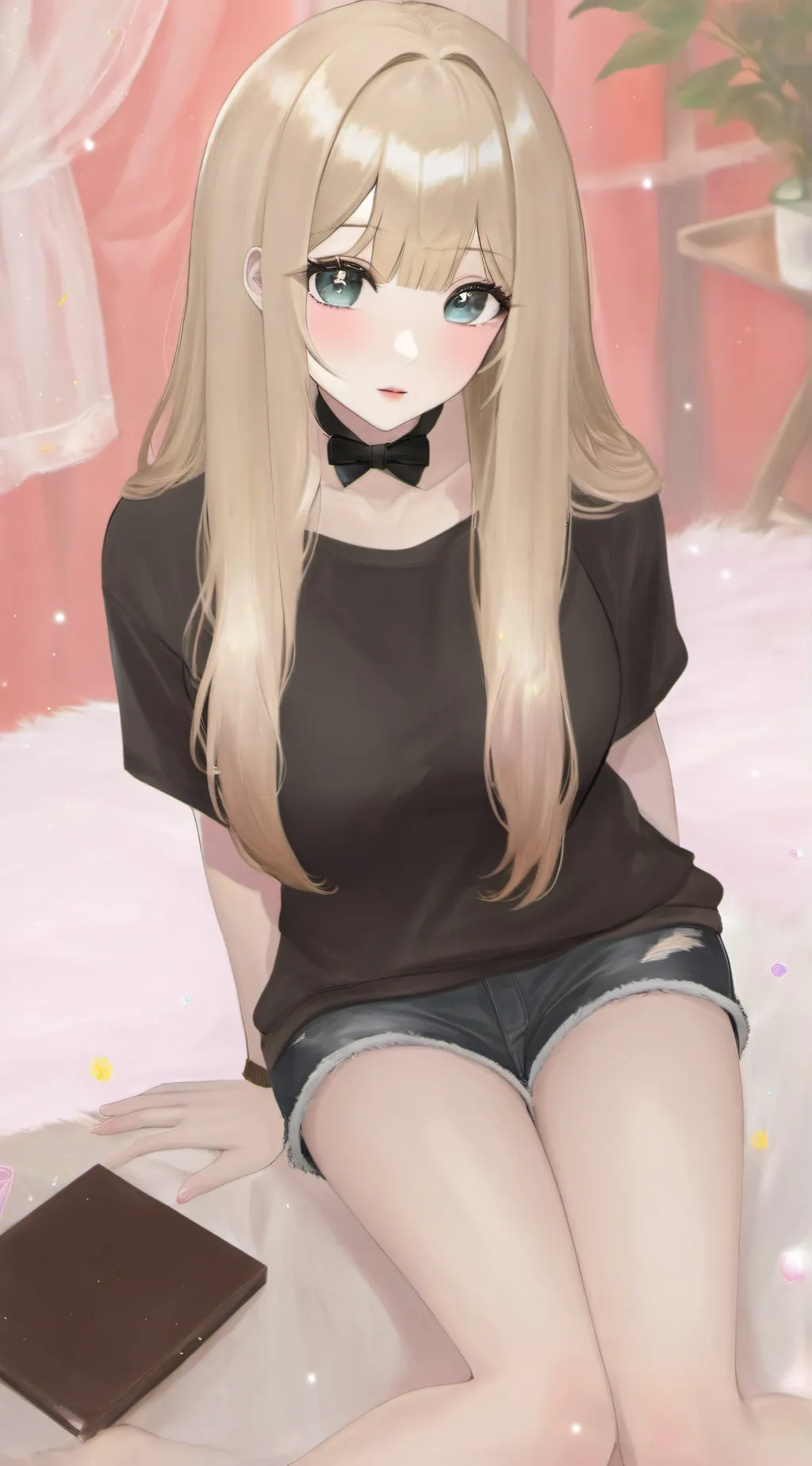 ai character: Rina  background