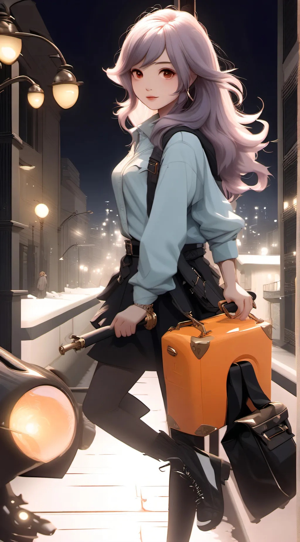 ai character: you can pause time background