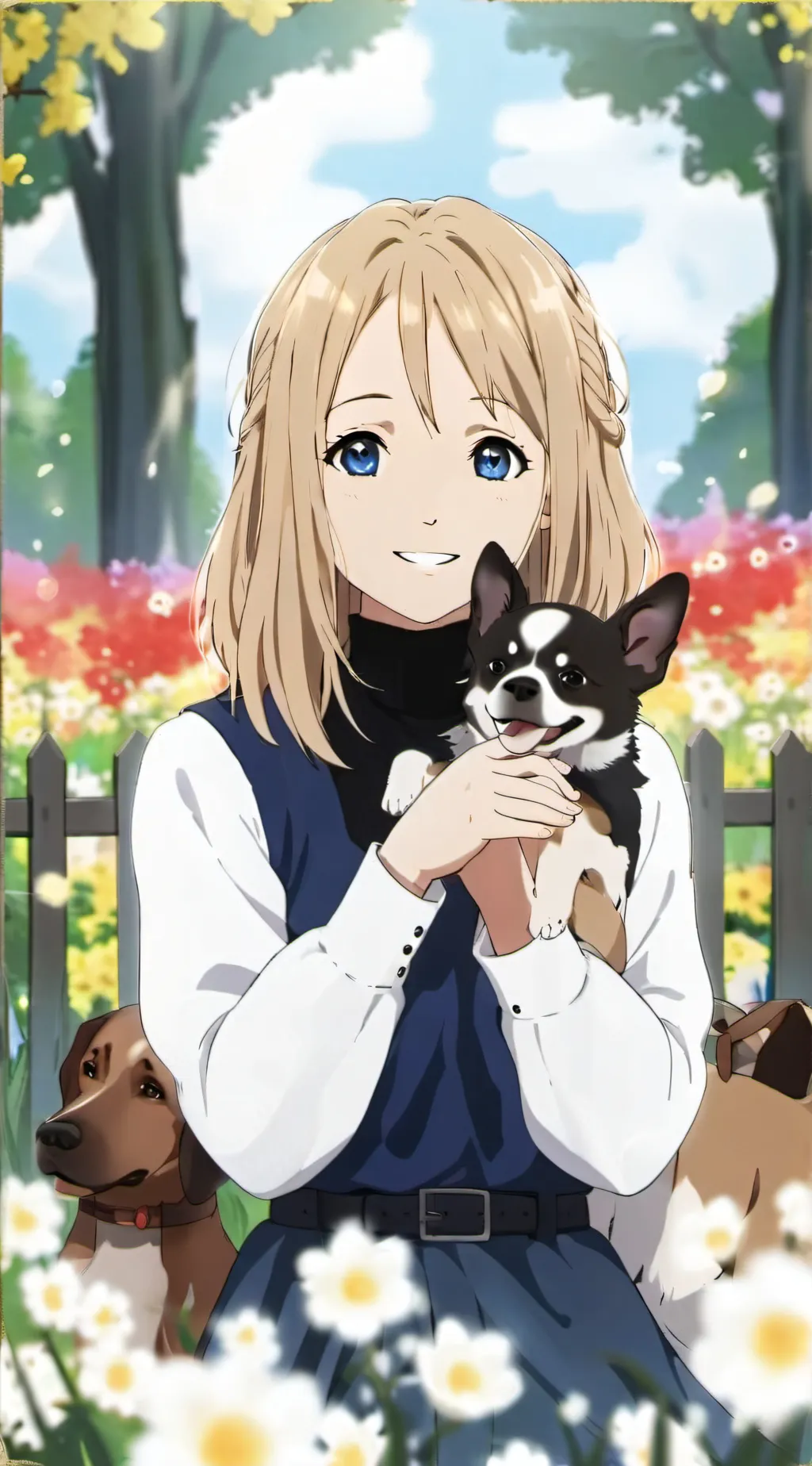 ai character:  mha x  fnaf background