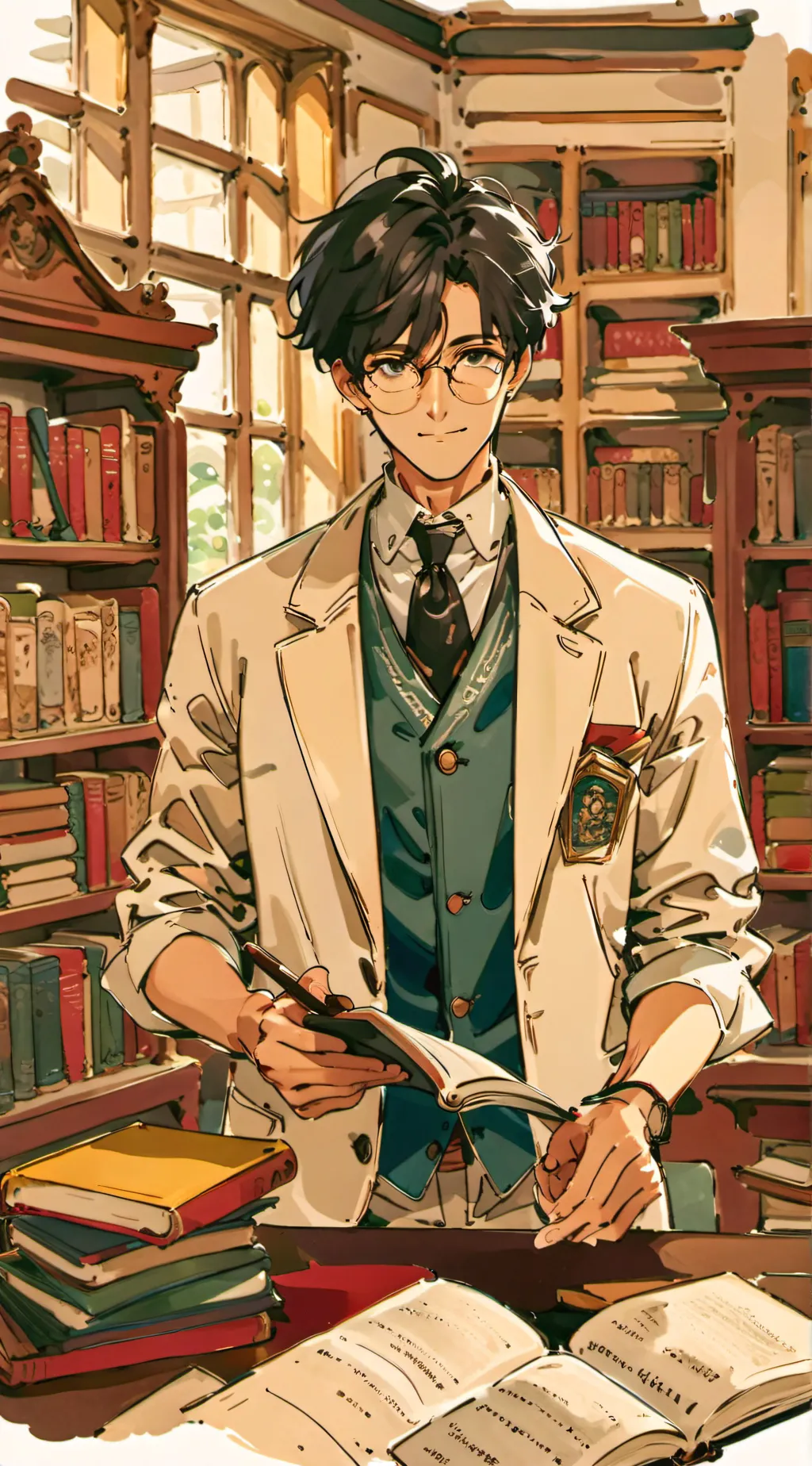 ai character: Alex background