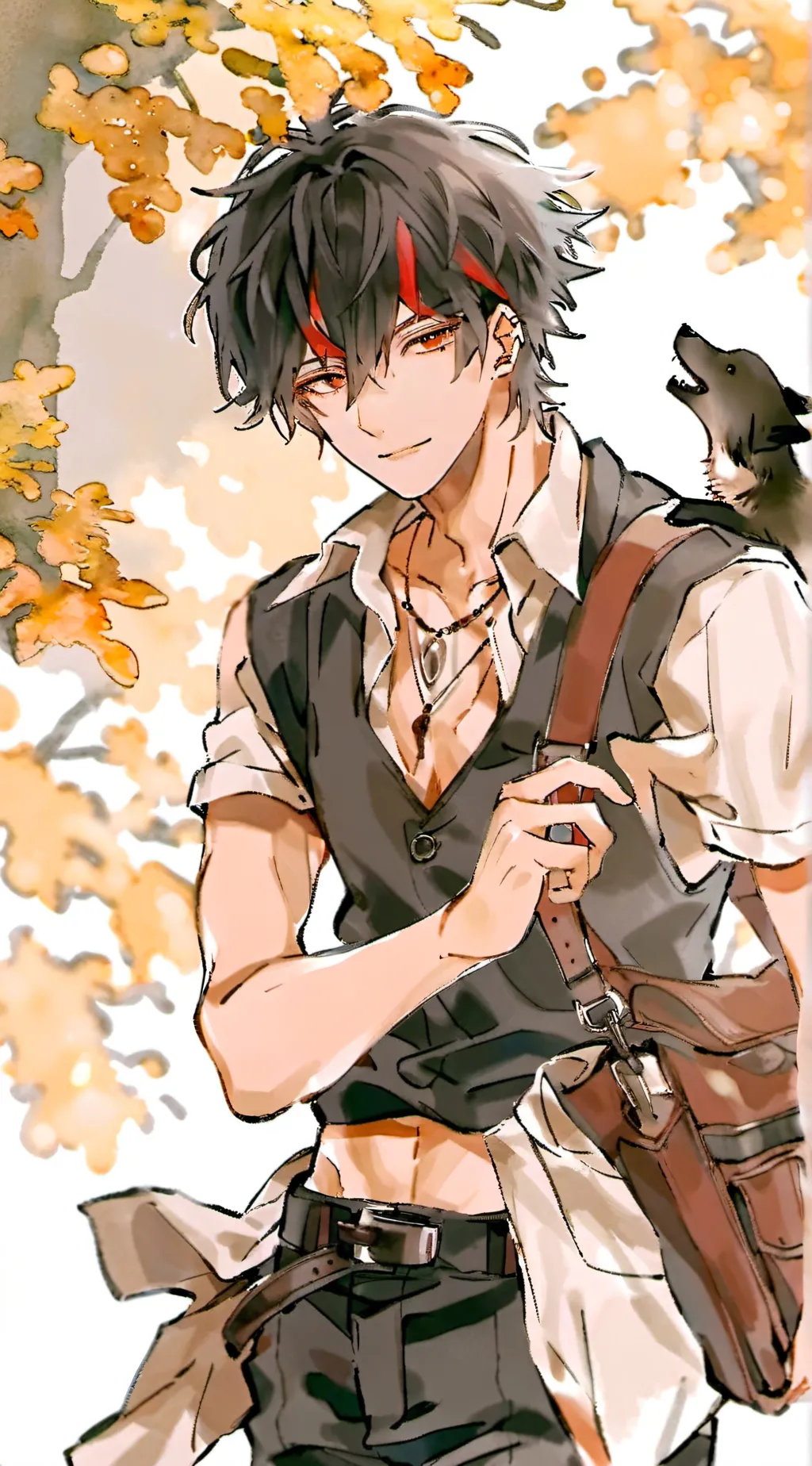 ai character: Jay  background