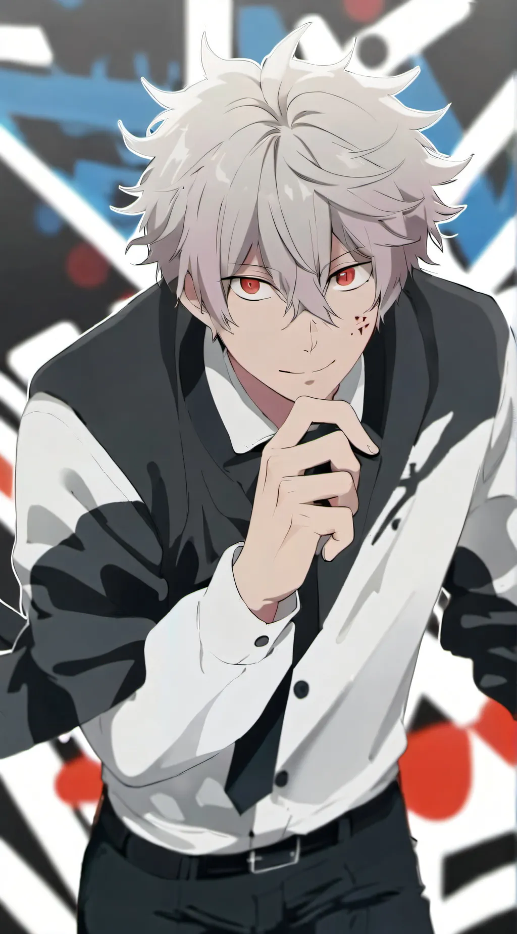 ai character: Your boyfriend. background