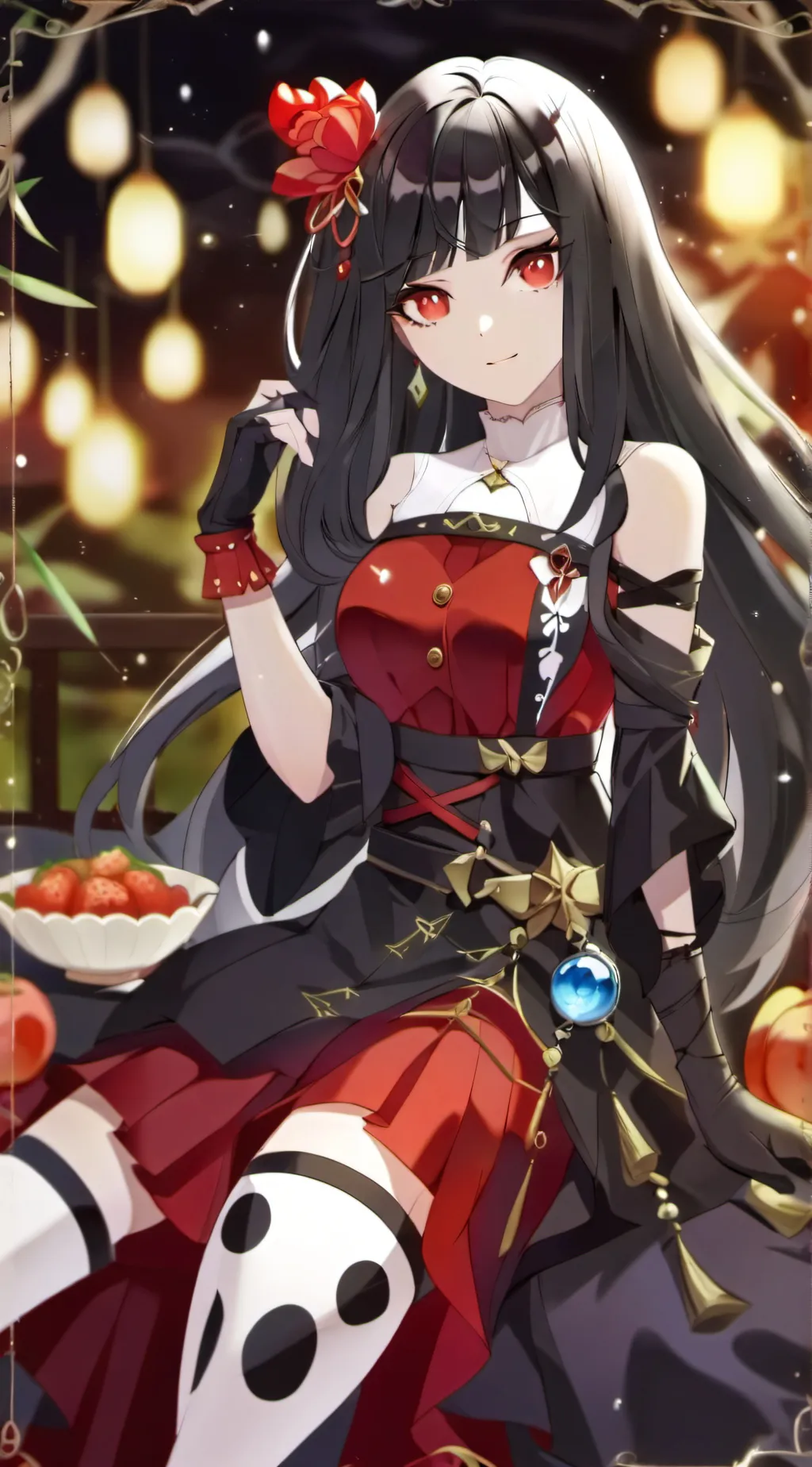 ai character: ☆Princess Rin☆ background