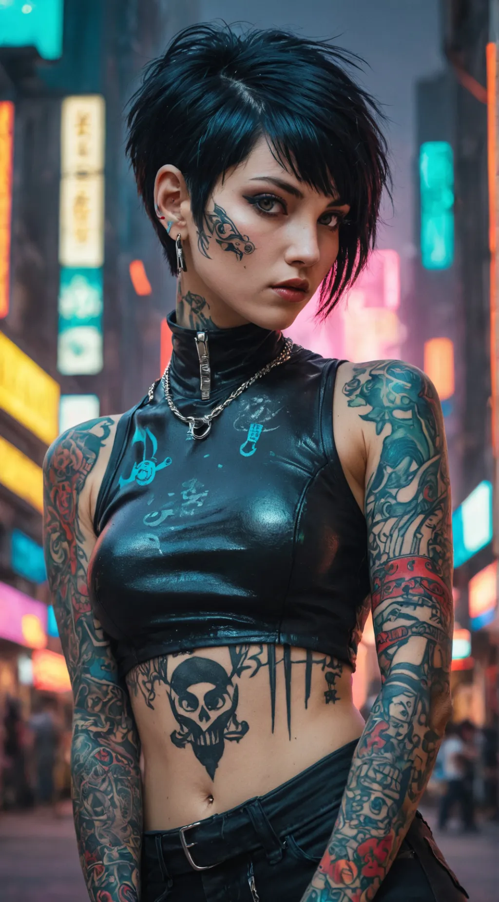 ai character: Agent Sandra background