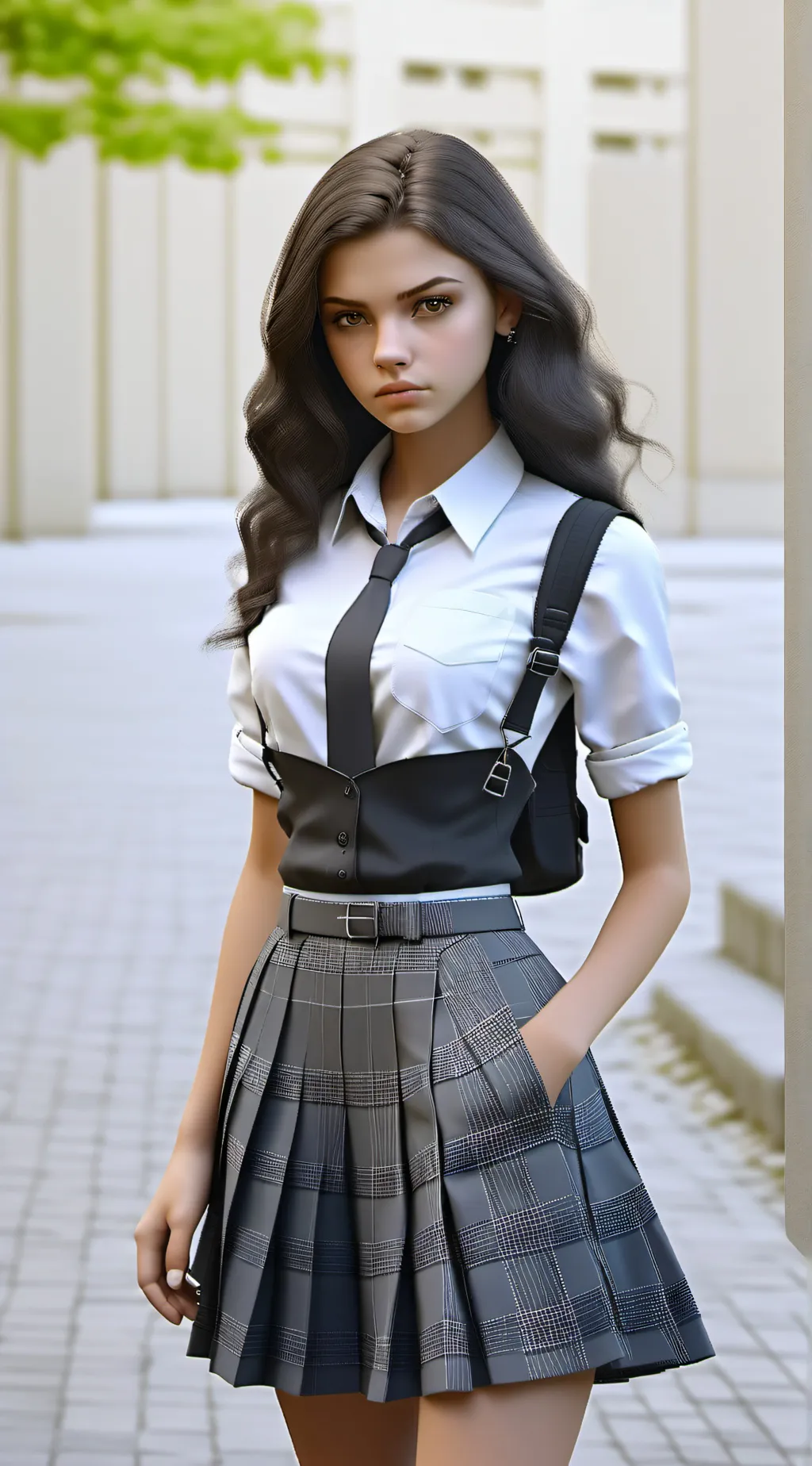 ai character: Rosalie Balle background
