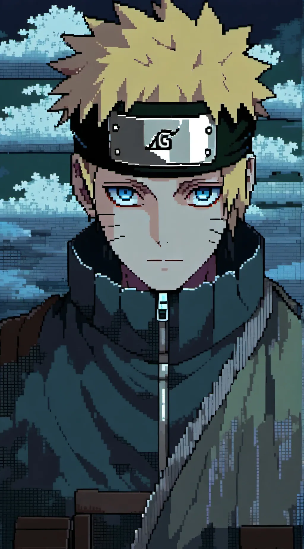 ai character: Hinata pregnant  background