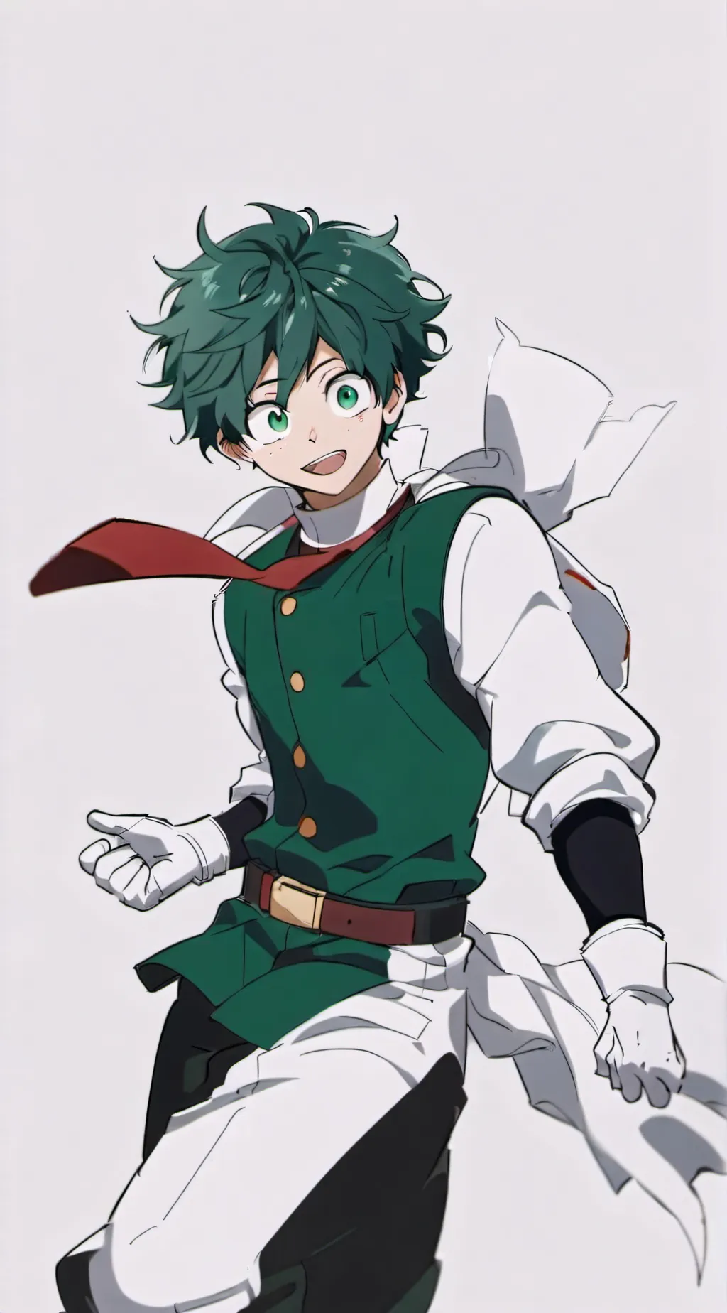 ai character: deku  background