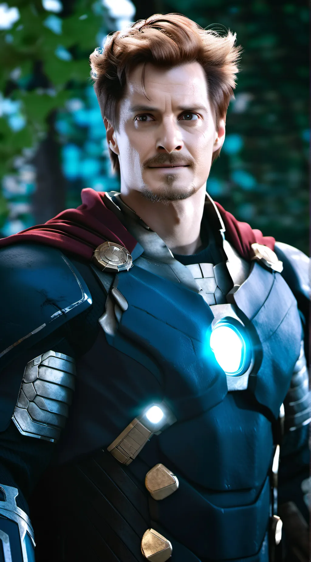 ai character: Avengers x HP background