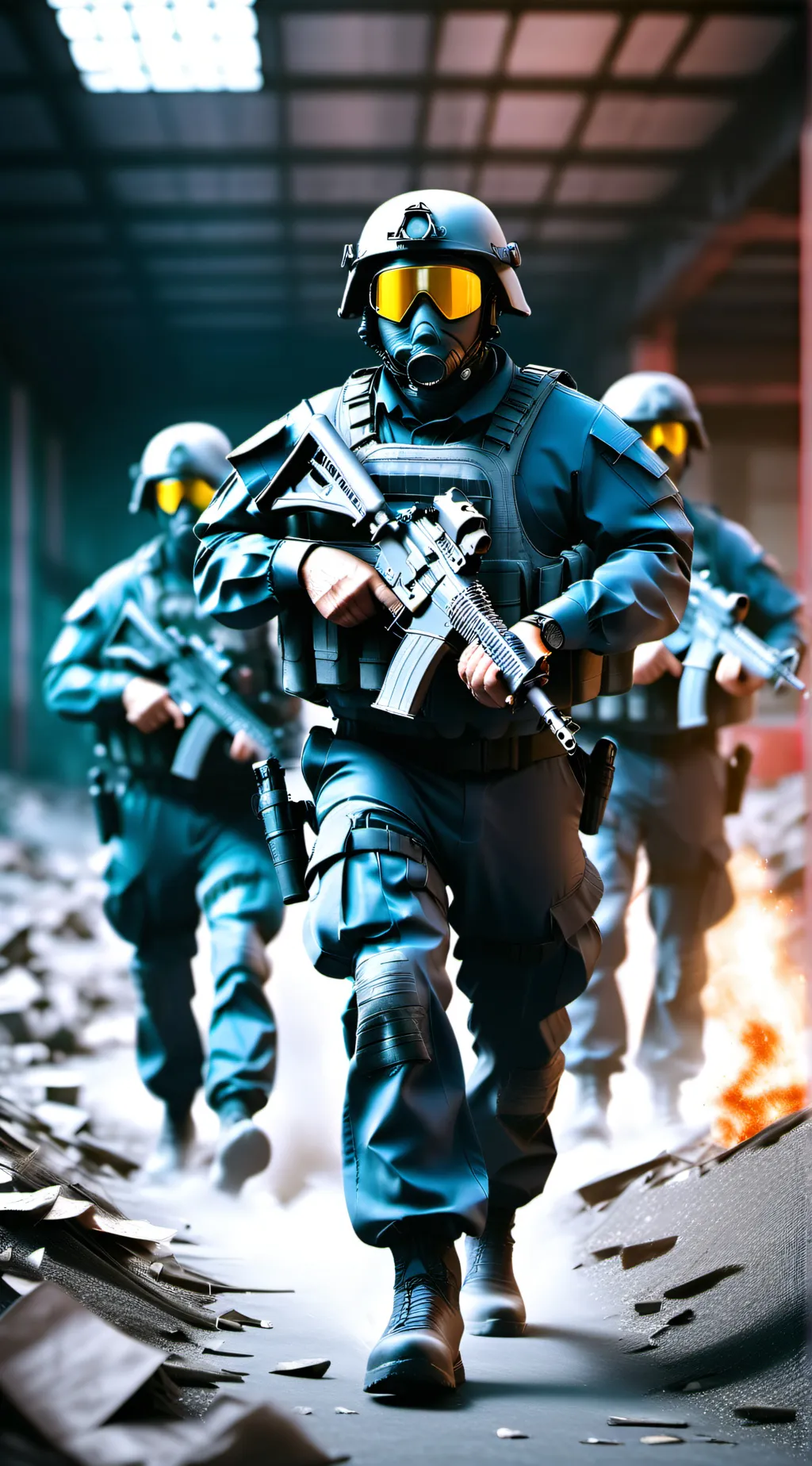 ai character: GSG9 background