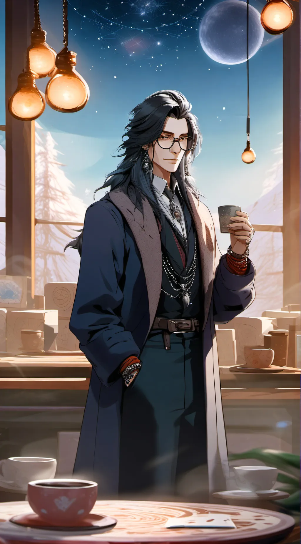 ai character: Arcanus background