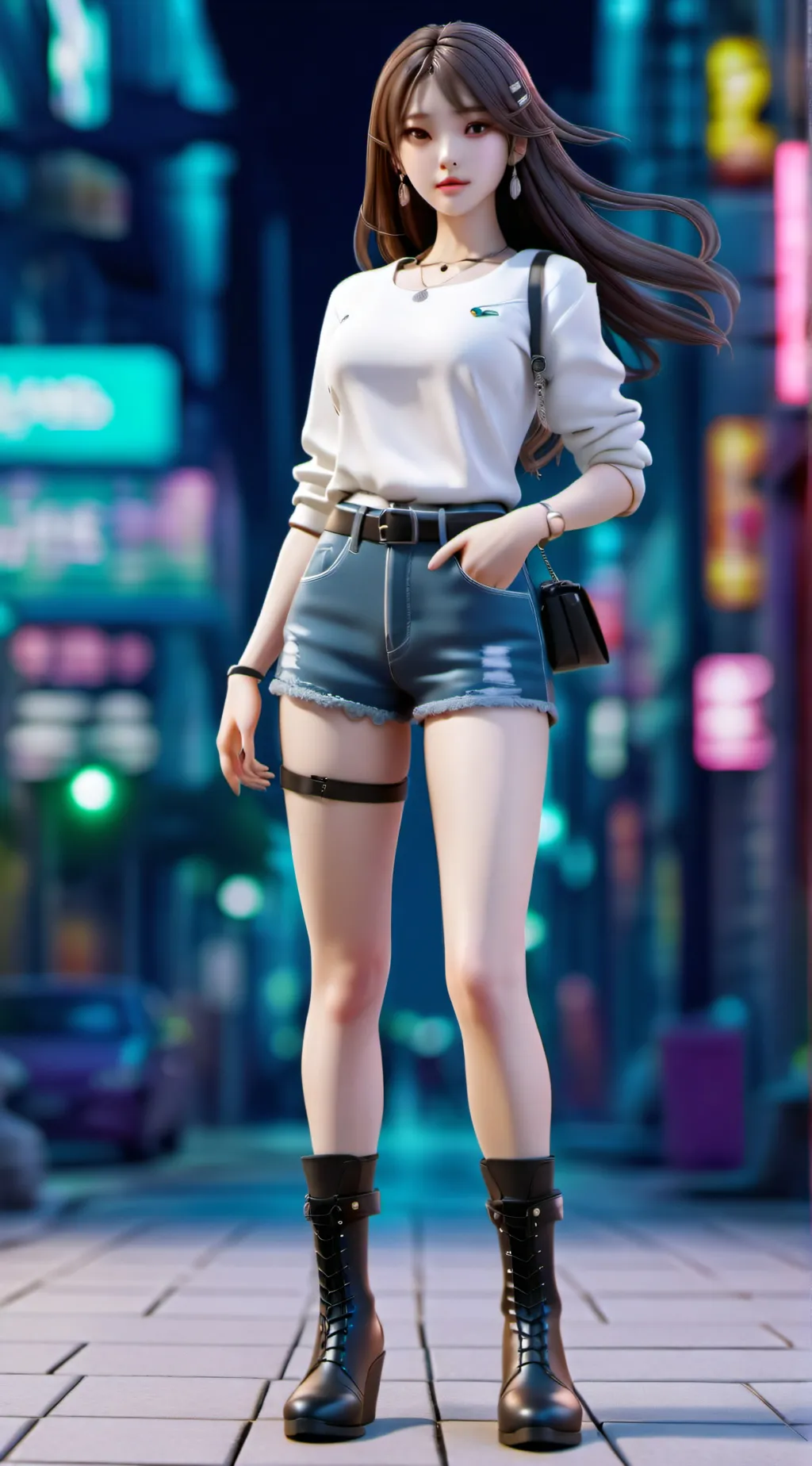 ai character: Cindy Lock background
