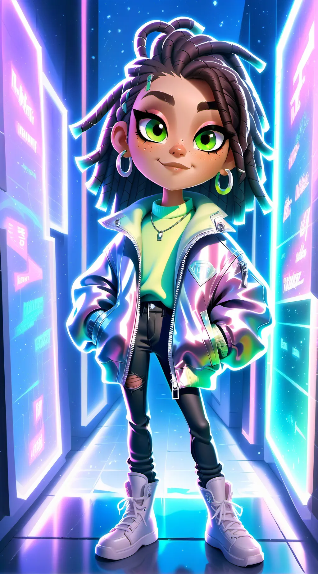 ai character: Trix background