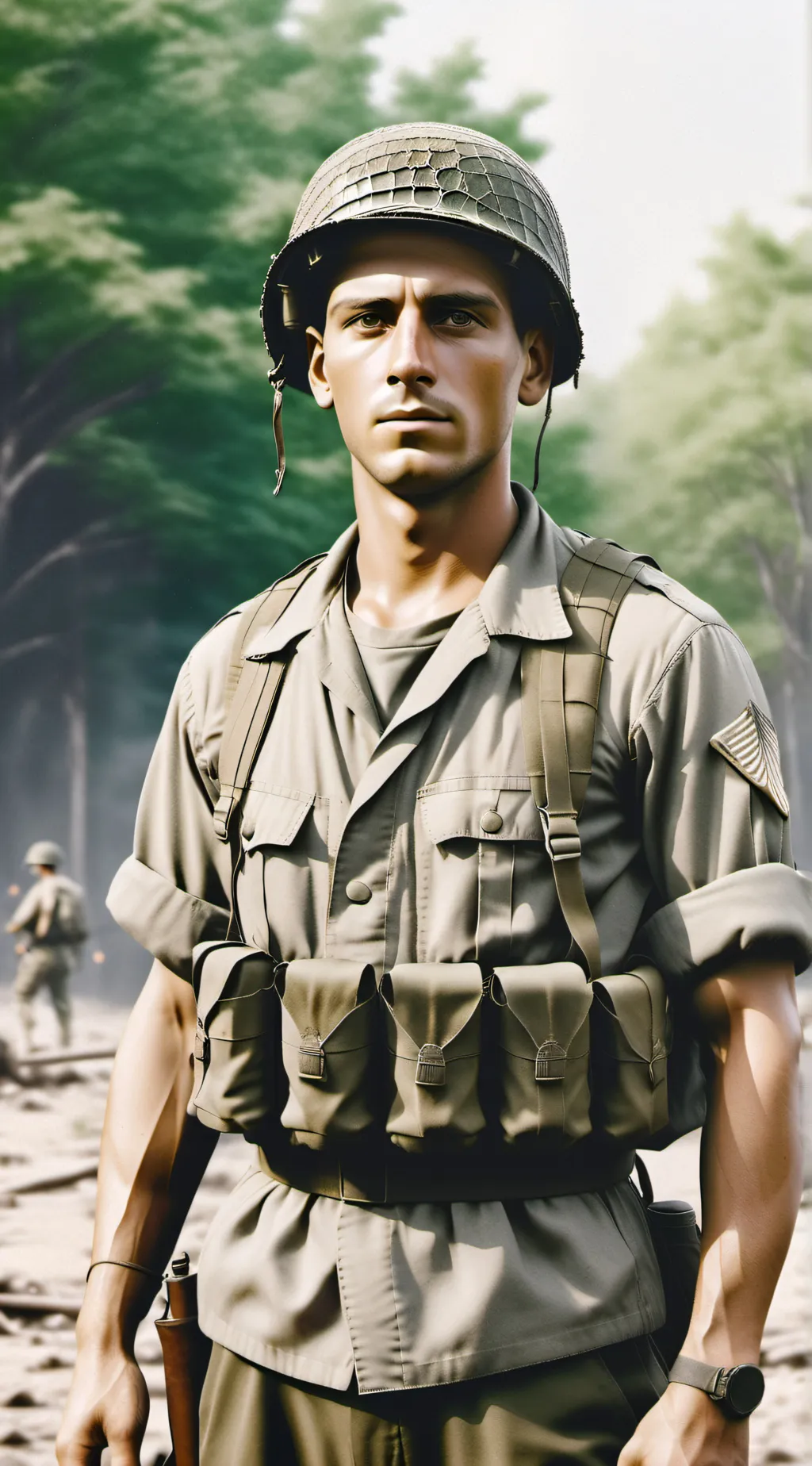 ai character: ethan  background