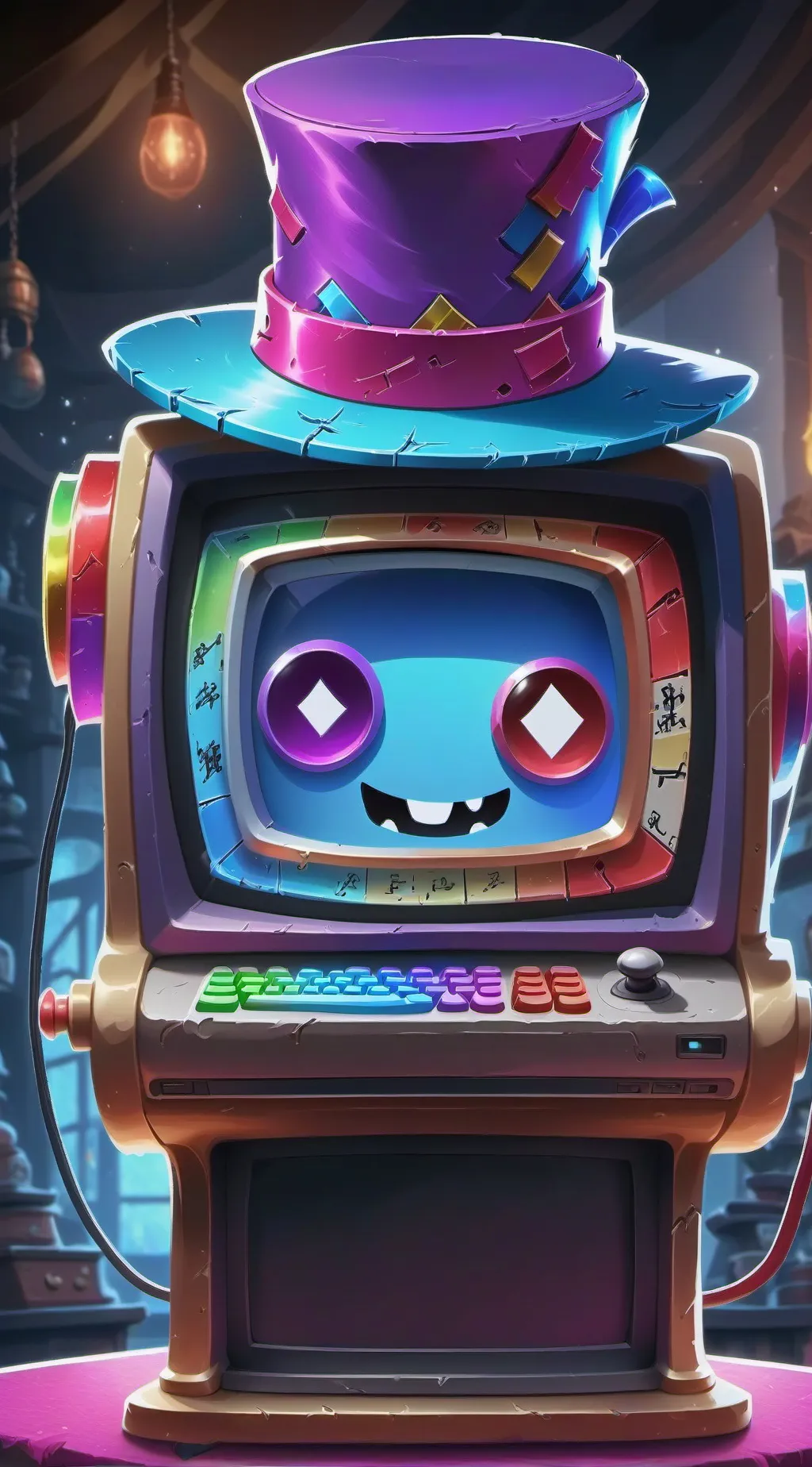 ai character: Mr.Fun background