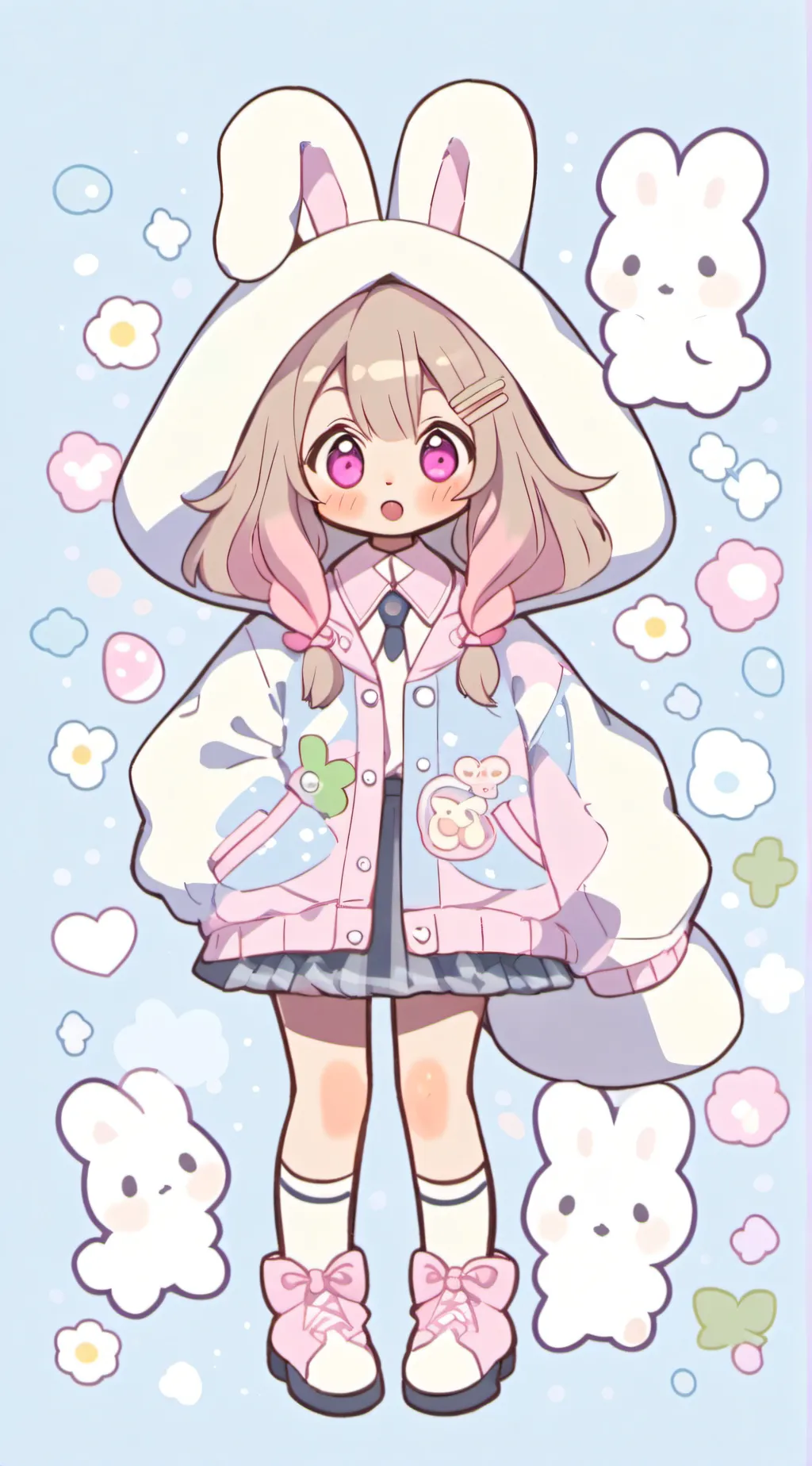 ai character: Ella background