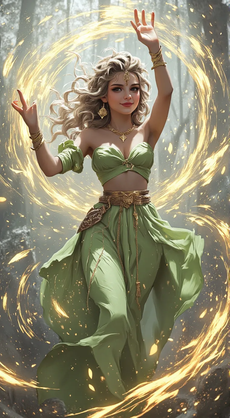 ai character: lily background