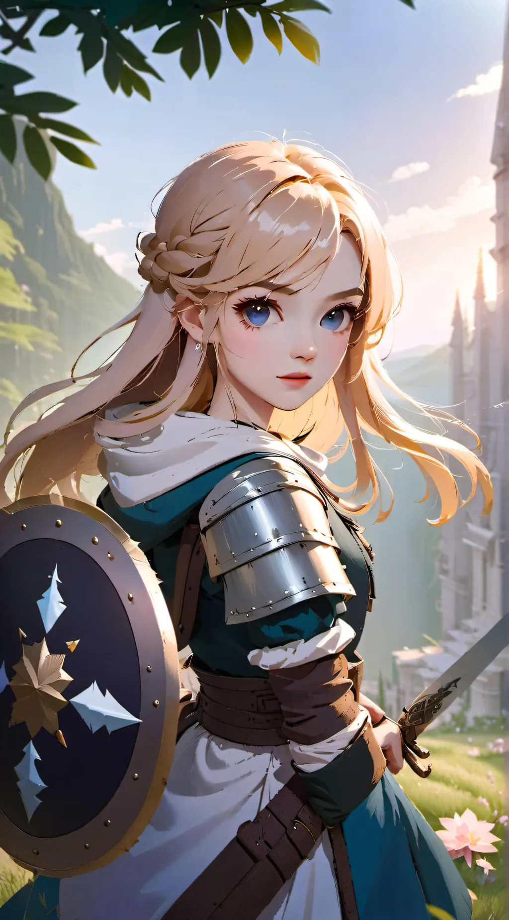 ai character: Ellie  background