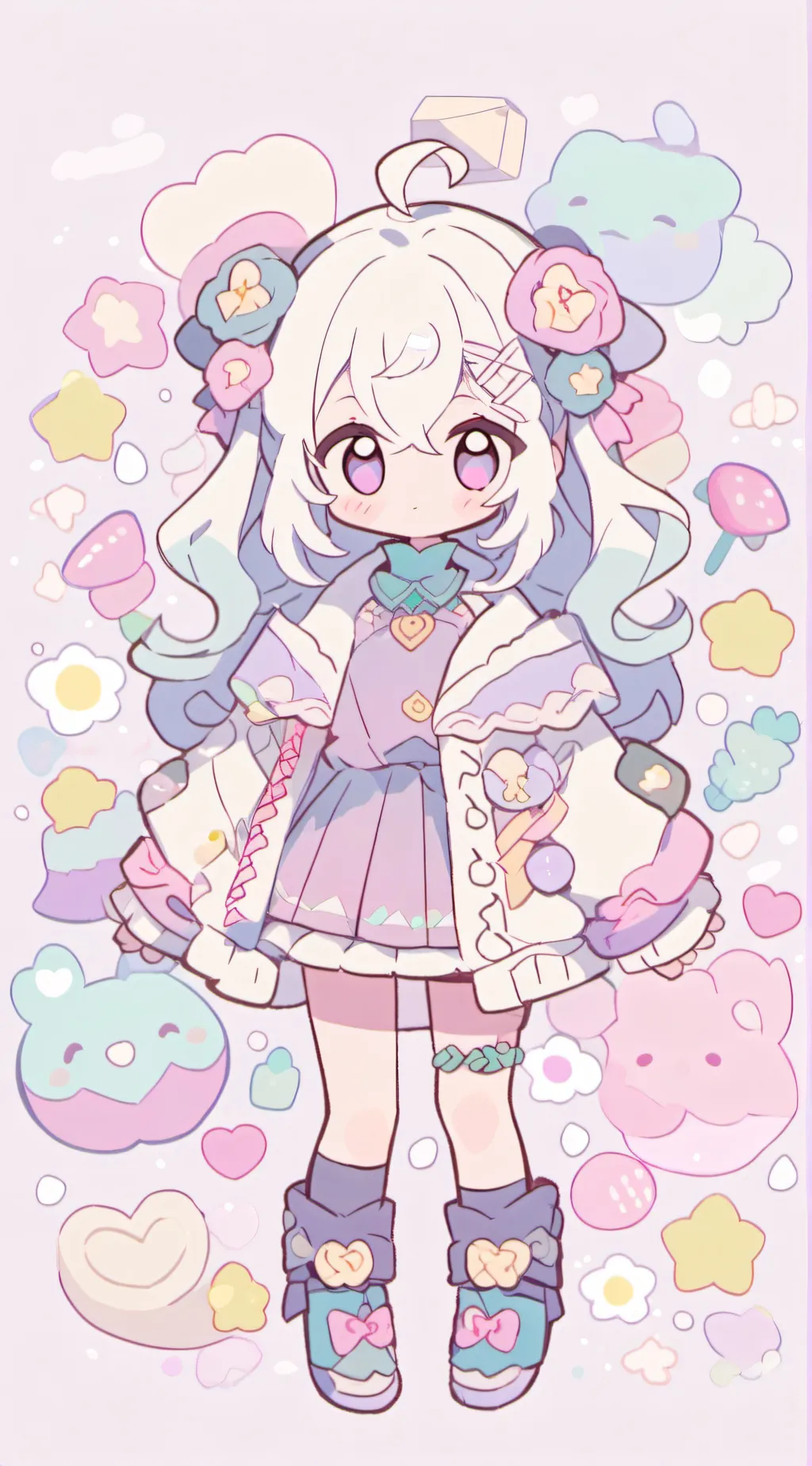 ai character: Y/N x Zoey background