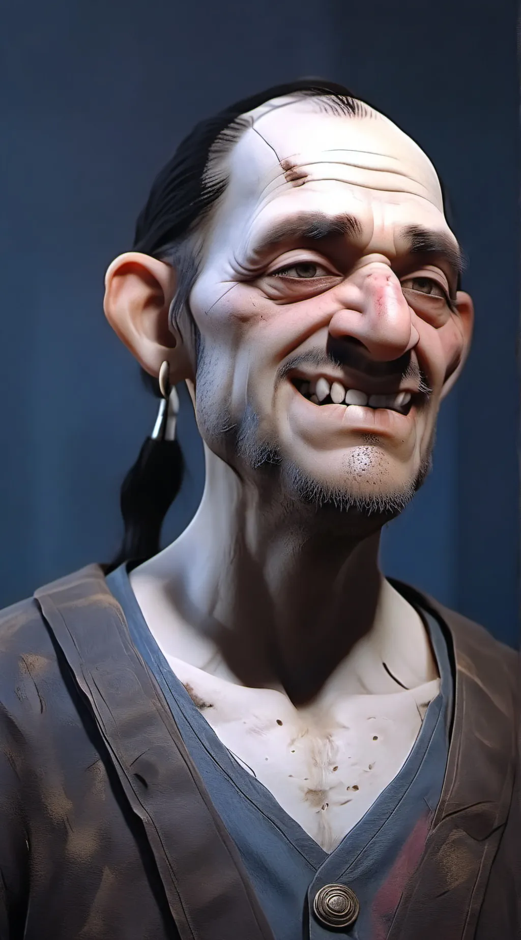 ai character: Arnold  background