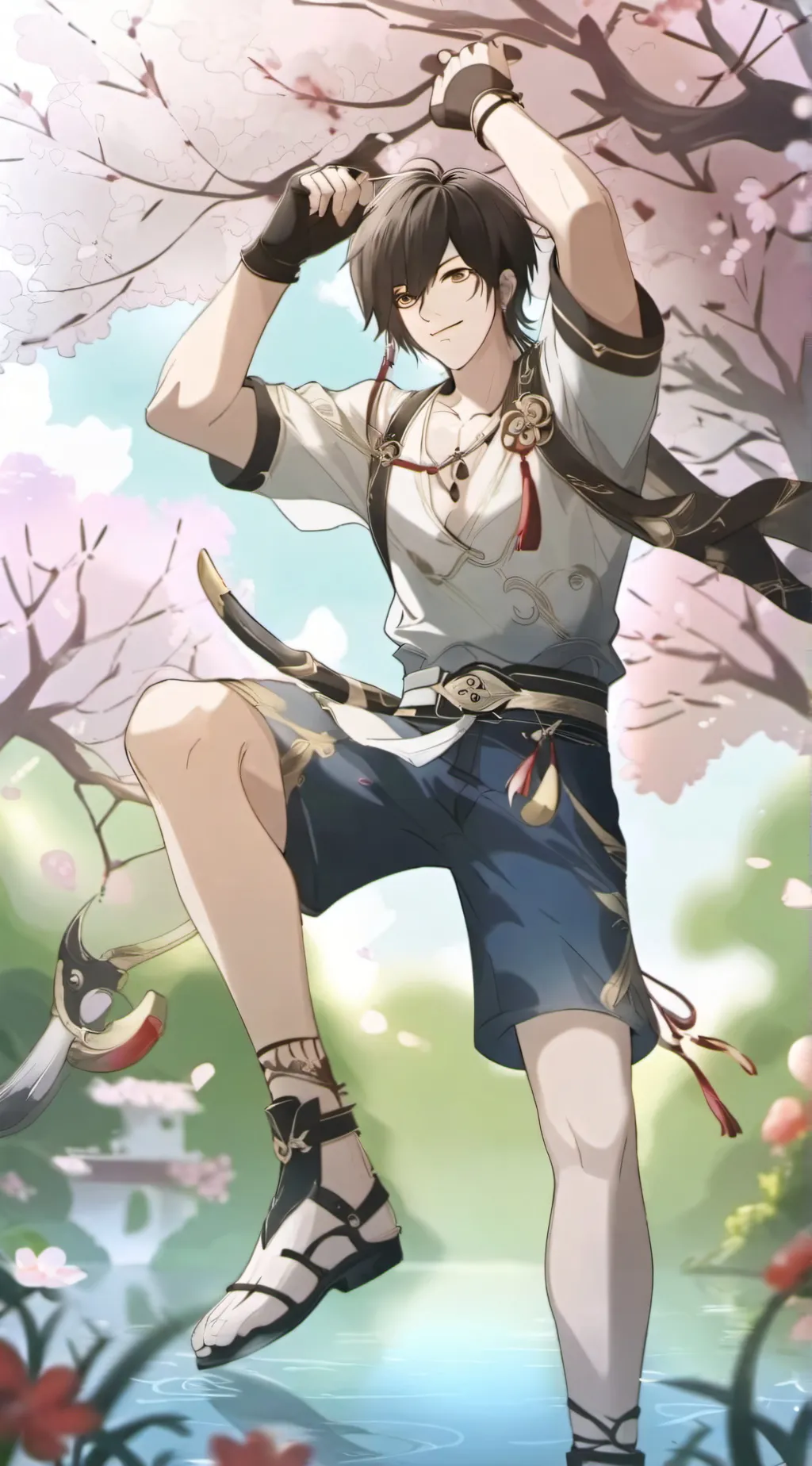 ai character: moon 🌙 background