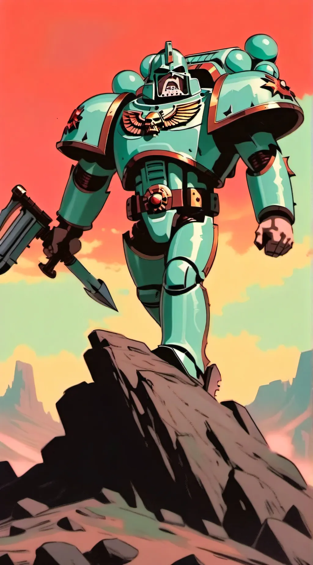 ai character: Brother Aaron background
