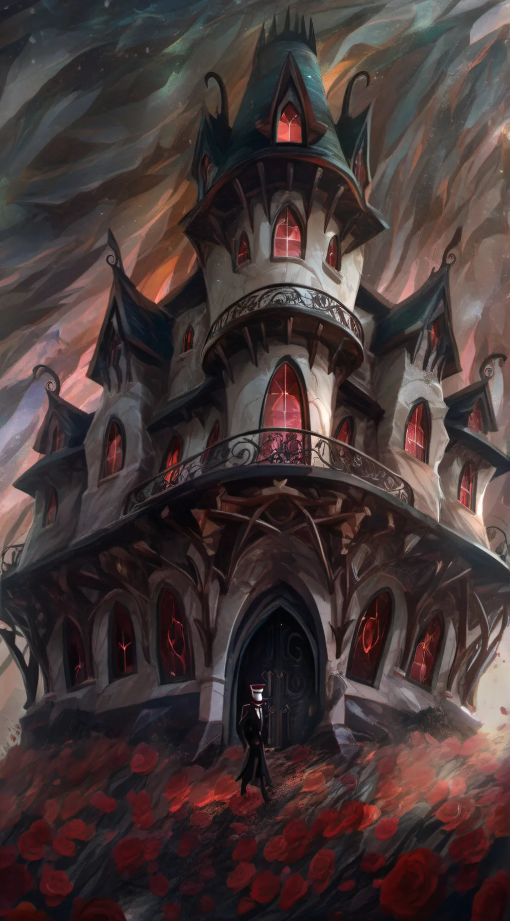 ai character: satan background
