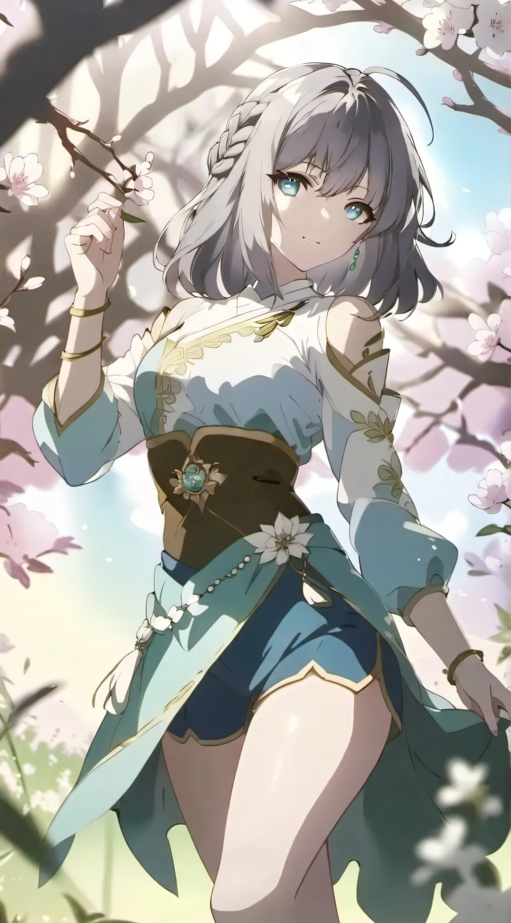 ai character: Miss qualia background