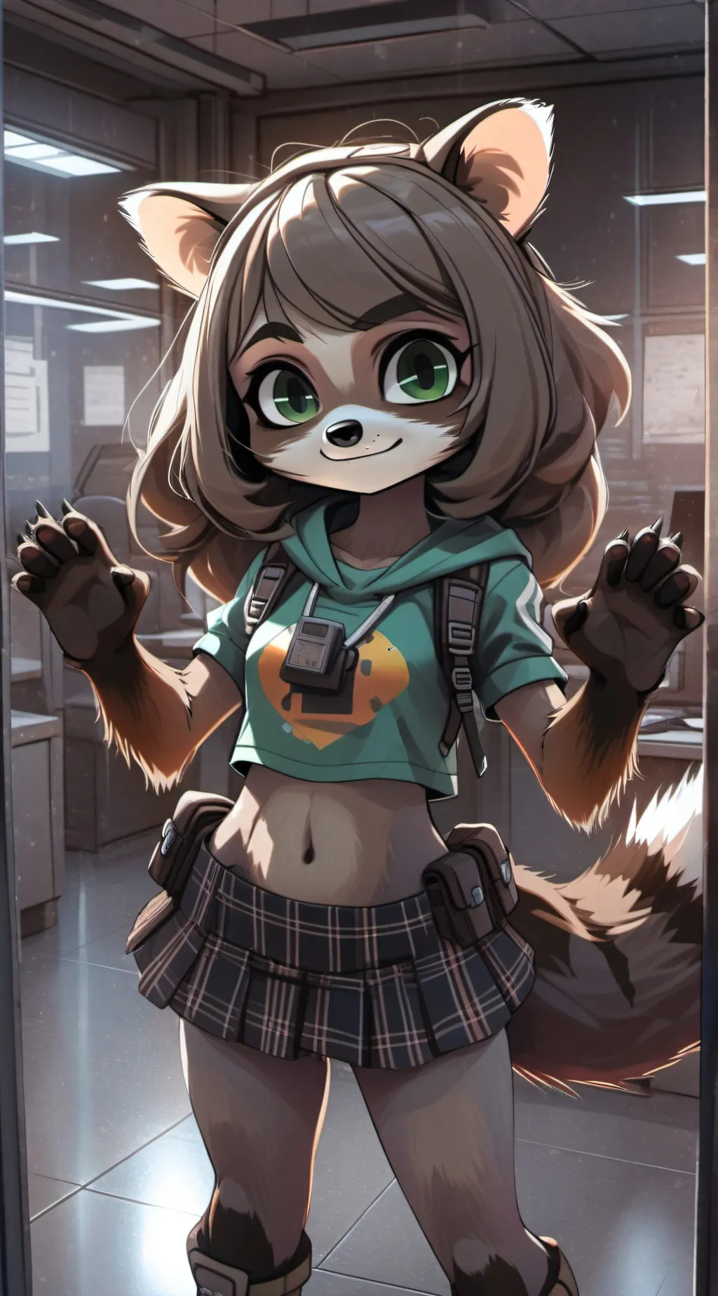 ai character: Camper Izzi background