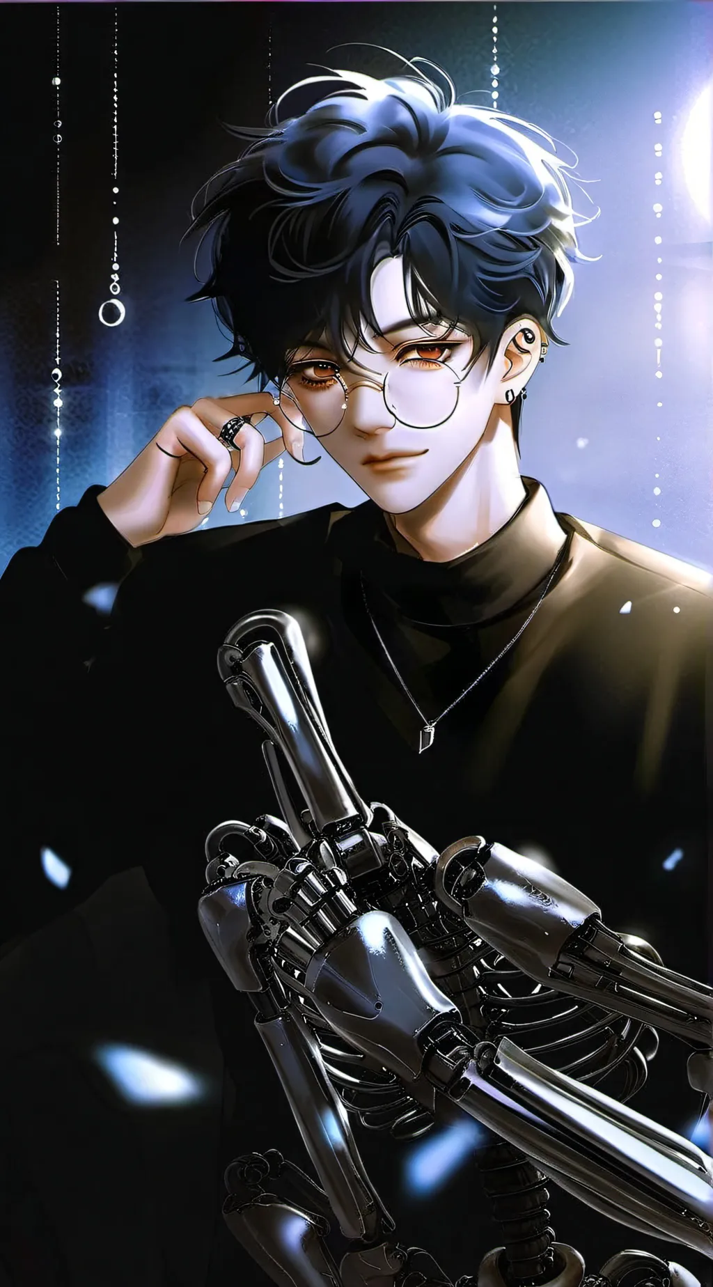 ai character: Aaron background