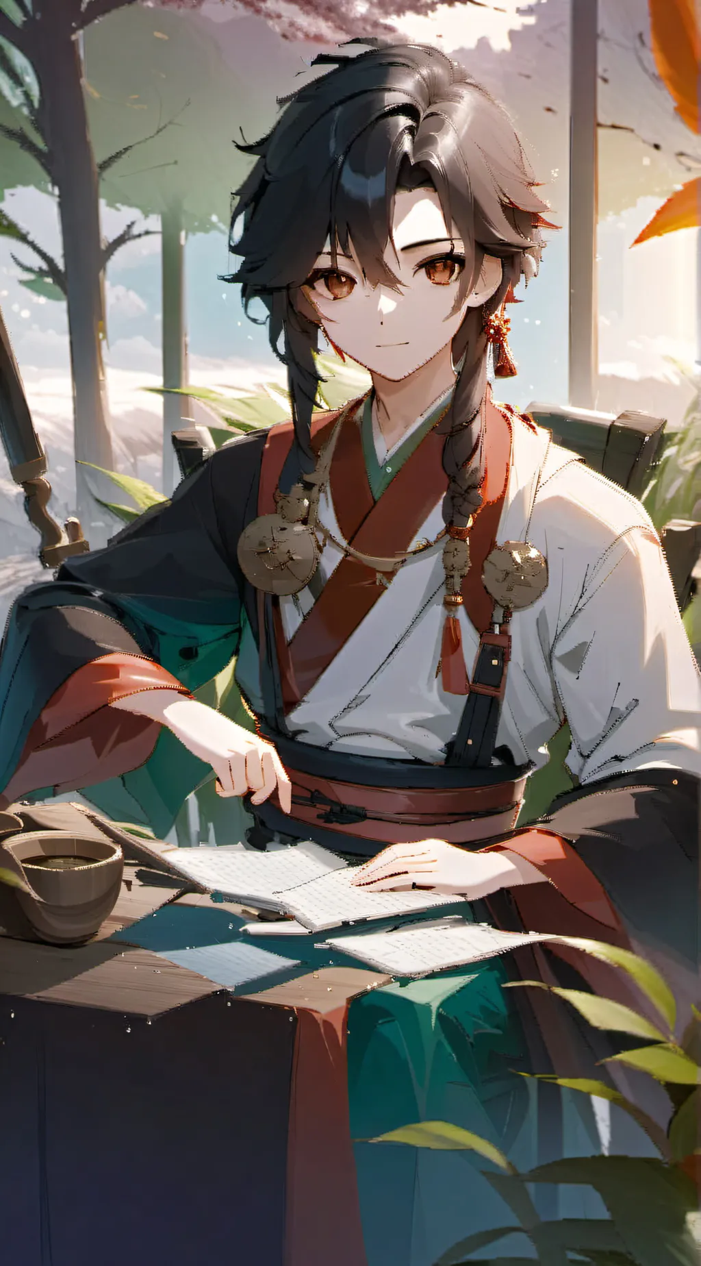 ai character: El Fernando background