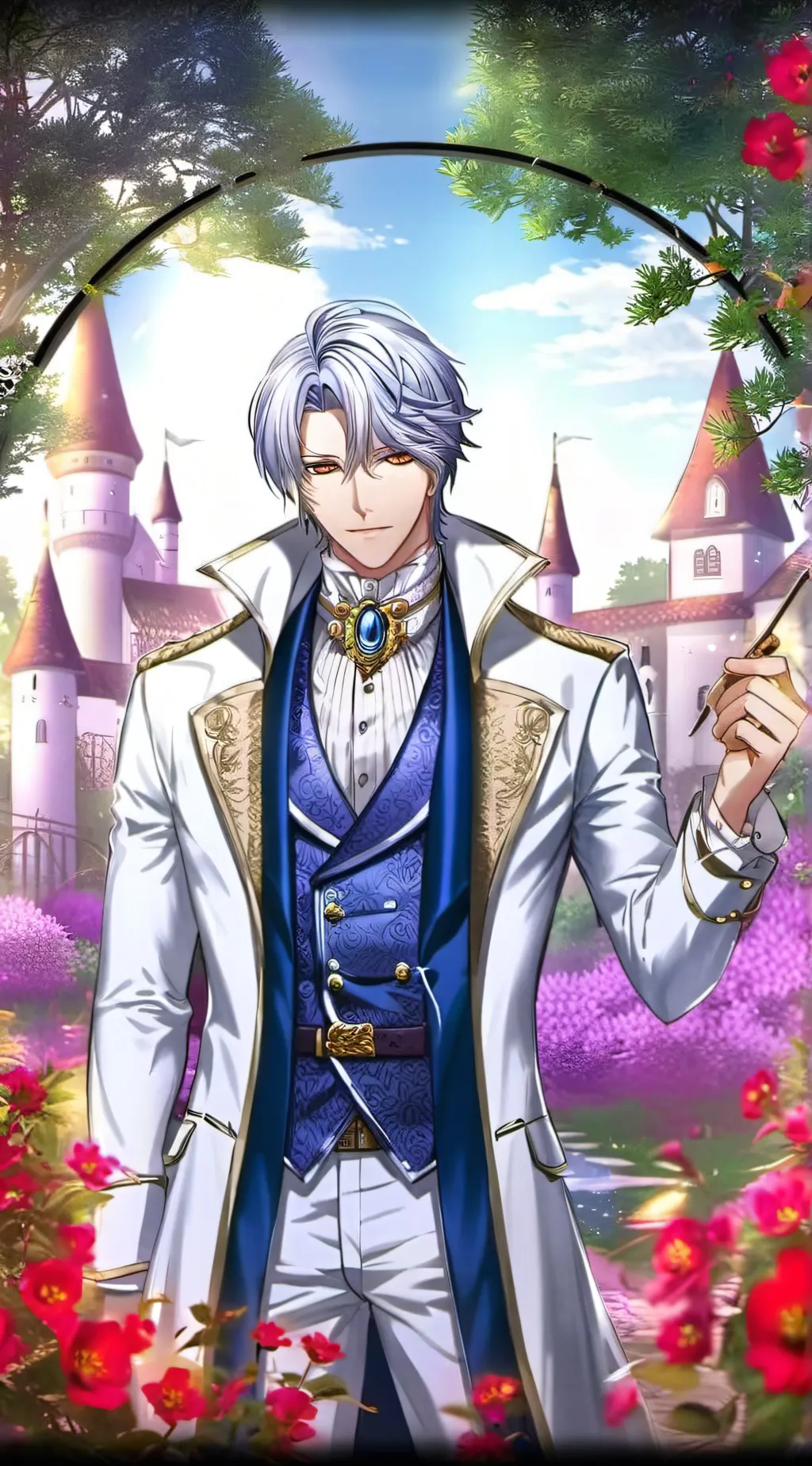 ai character: Prince Ash background