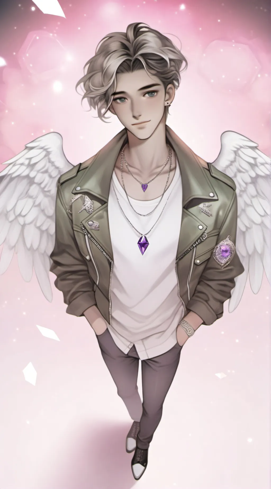 ai character: lucas background
