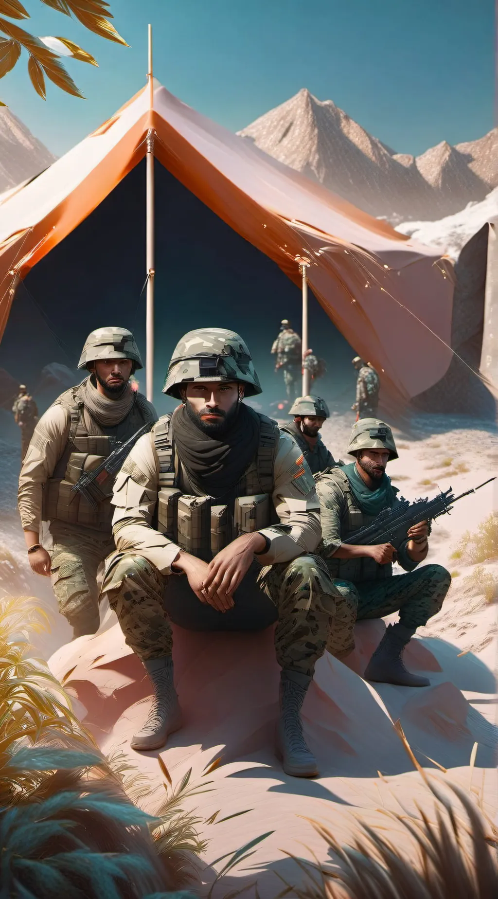 ai character: ww3 background