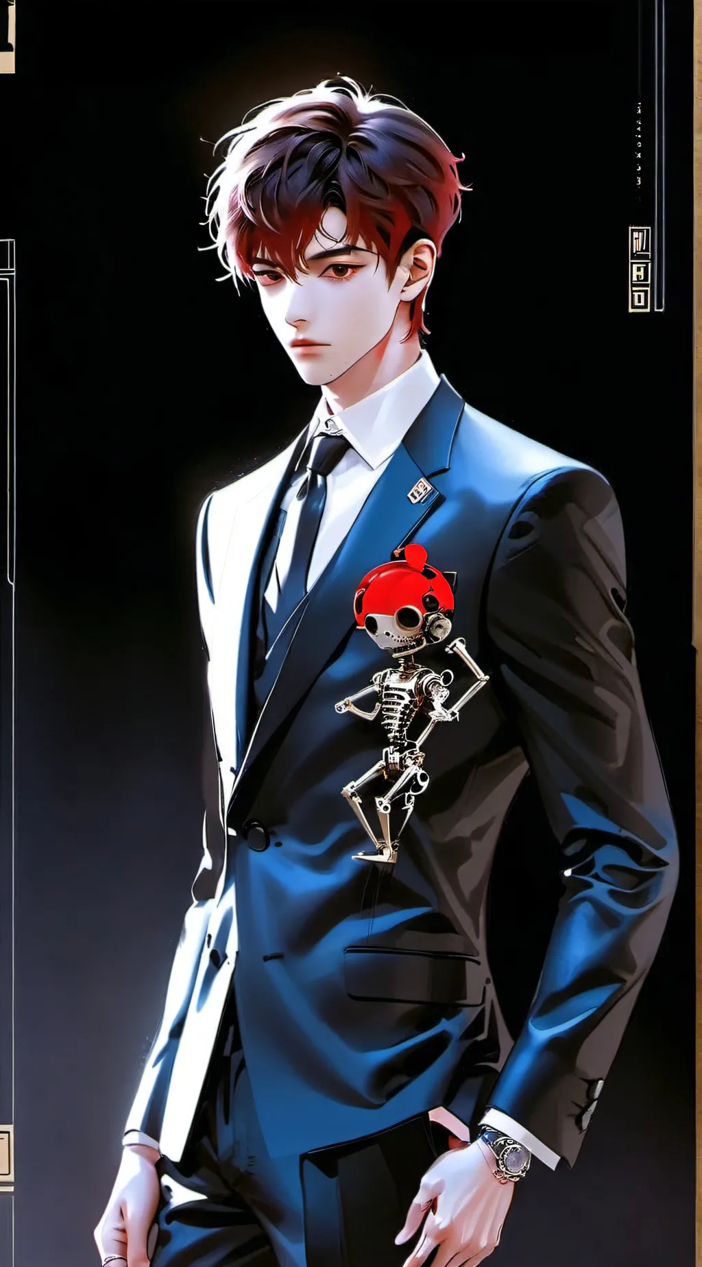 ai character: Milan  background