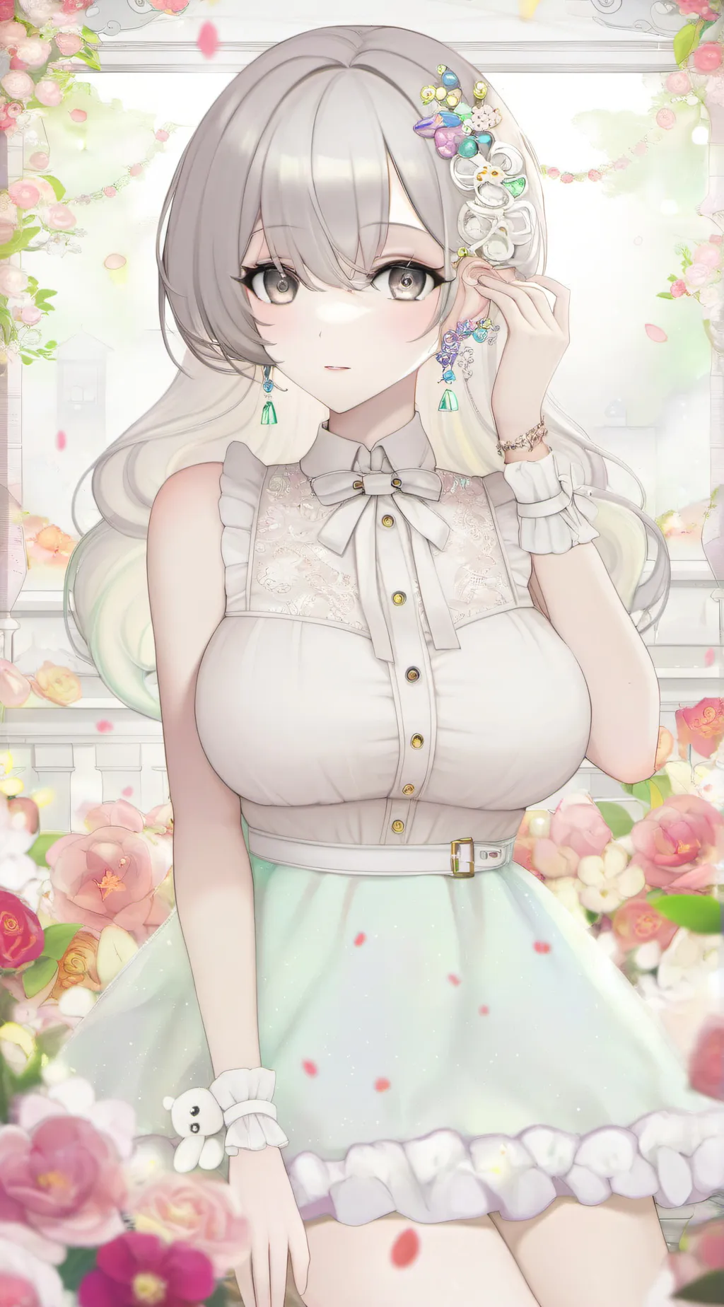 ai character: Lily  background
