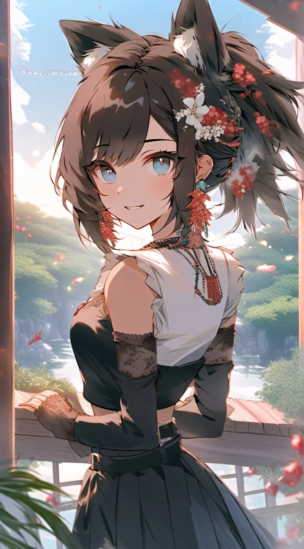 ai character: eva background